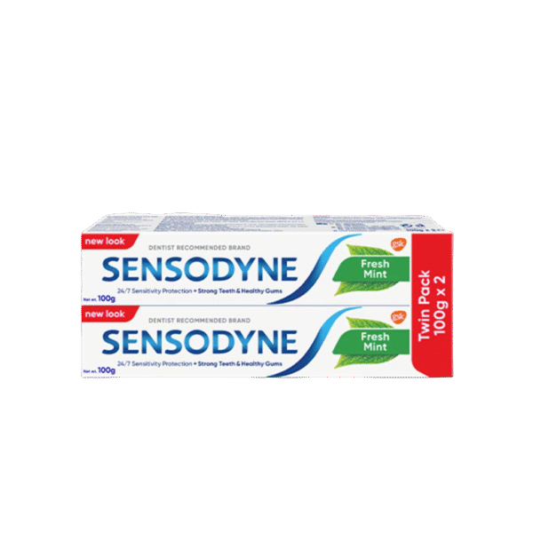 Sensodyne Sensitive Daily Care Fresh Mint Toothpaste Twin Pack (2 x 100 g)