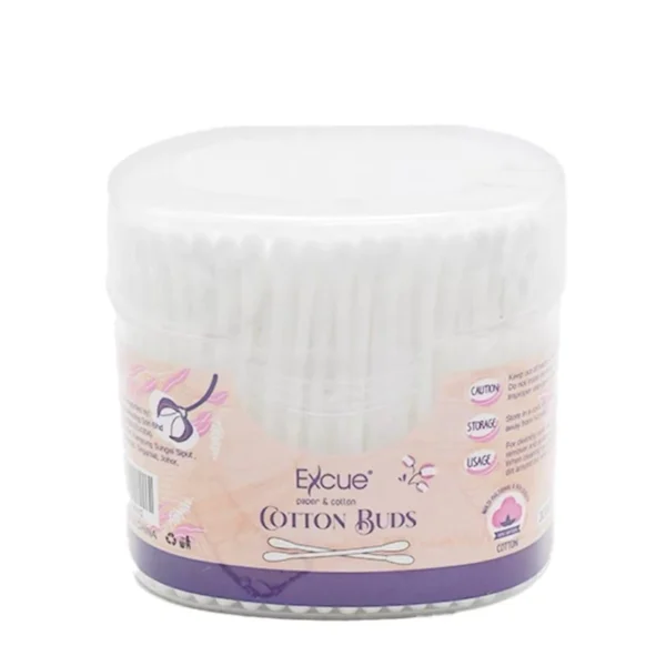 my-11134207-7rask-m66tchhfgbjd17.webp Excue Double Head Cotton Swabs / Cotton Buds (300pcs/pack)