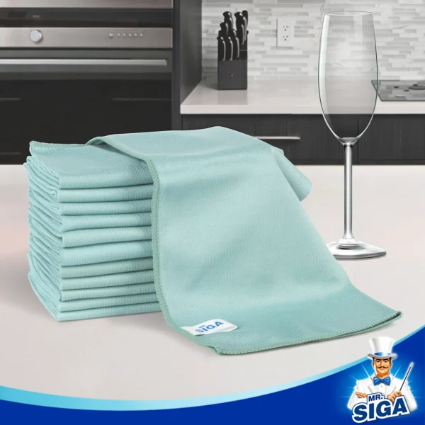 MR.SIGAUltraFineMicrofiberClothsforGlass_Packof6_35x40cm13.7x15.7_11 MR.SIGA Ultra Fine Microfiber Cloths for Glass Pack of 6